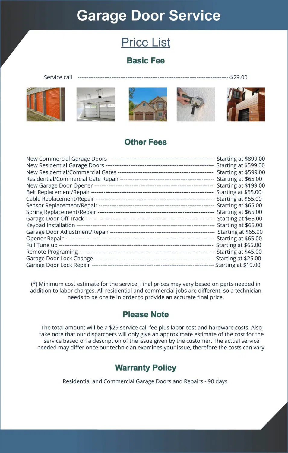 Fair Haven Golden Garage Door Service Fair Haven, MI 810-294-4579